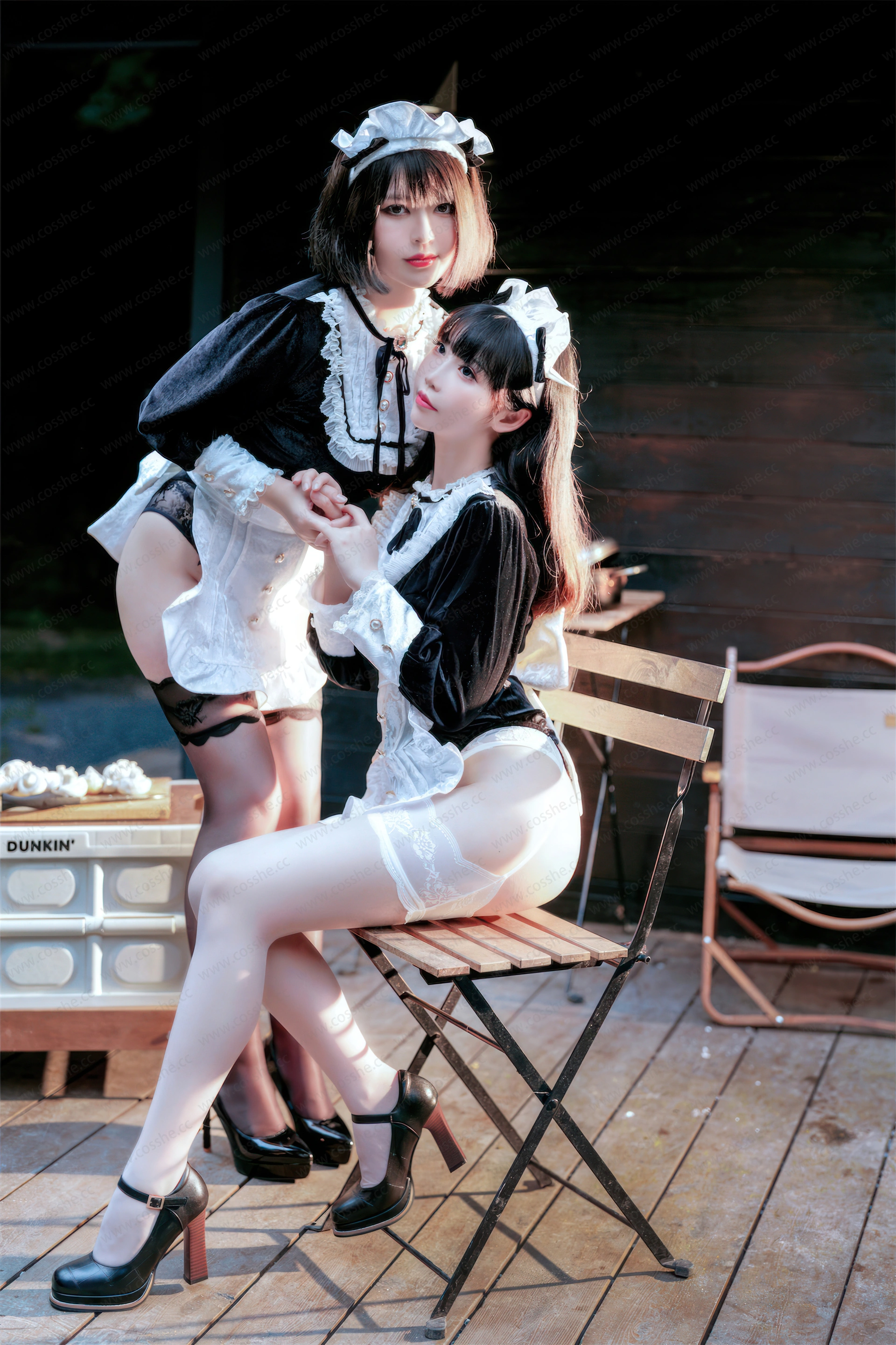 半半子 – NO.053 &面饼仙儿 - Maid姉妹 2